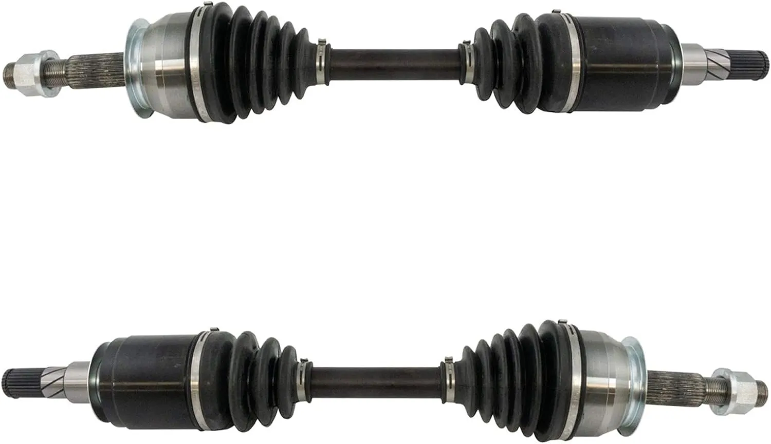 TRQ Front CV Axle Shaft Assembly Set Compatible with 2005-2019 Nissan Frontier 2005-2012 Pathfinder 2005-2015 Xterra 2009-2012 Suzuki Equator