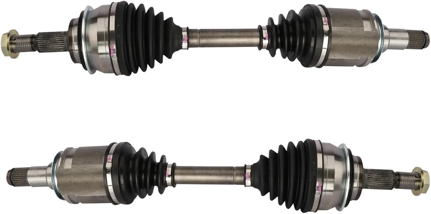 TRQ Front CV Axle Shaft Assembly Set Compatible with 2010-2022 Lexus GX460 2003-2009 GX470 2003-2022 Toyota 4Runner 2007-2014 FJ Cruiser 2005-2022 Tacoma