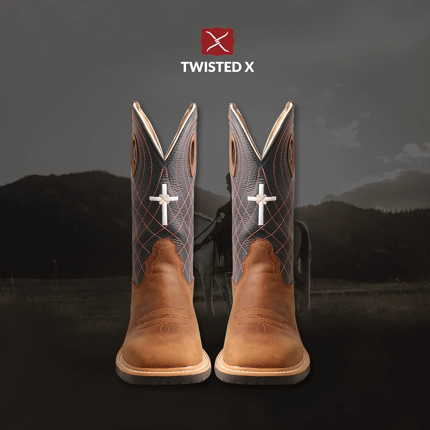 TWISTED X Women's Steel Toe Lite Western Work Boot