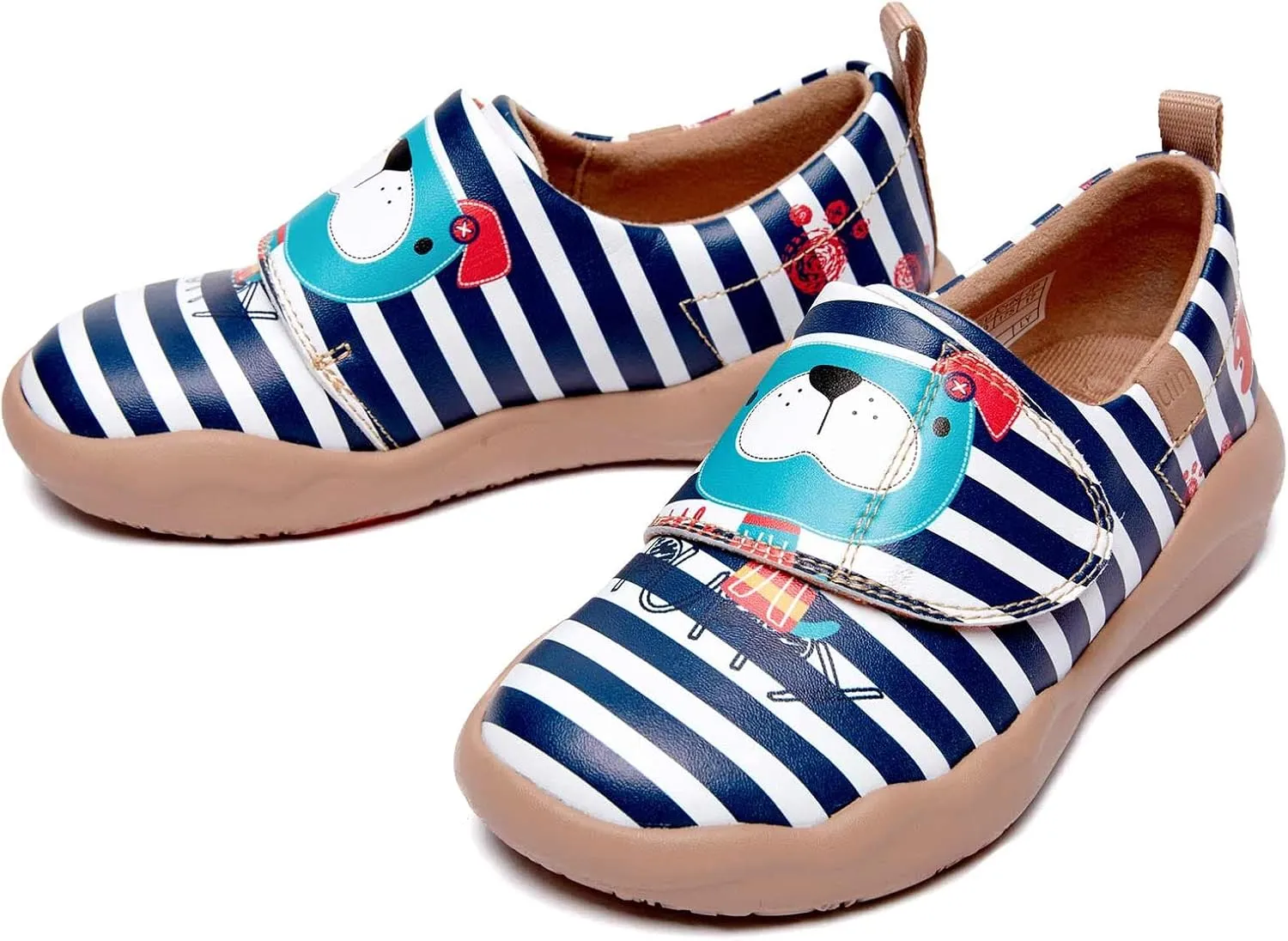 UIN Kid's Walking Shoes Slip On Casual Loafers Lightweight Comfort Boy Girl Fashion Sneaker Toledo II