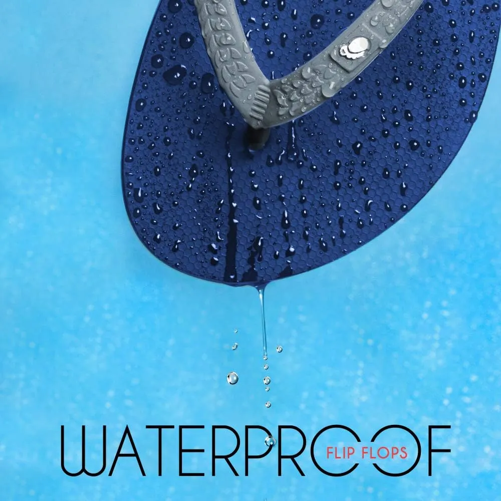 Ultra Soft Comfortable Natural Rubber Summer Beach Flip Flops For Women