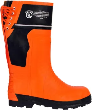 Viking Class 2 Ultra Flexible Chainsaw Boots - Protective Grade 1 Steel Toe Safety Shoes For Men with Slip-Resistant Soles