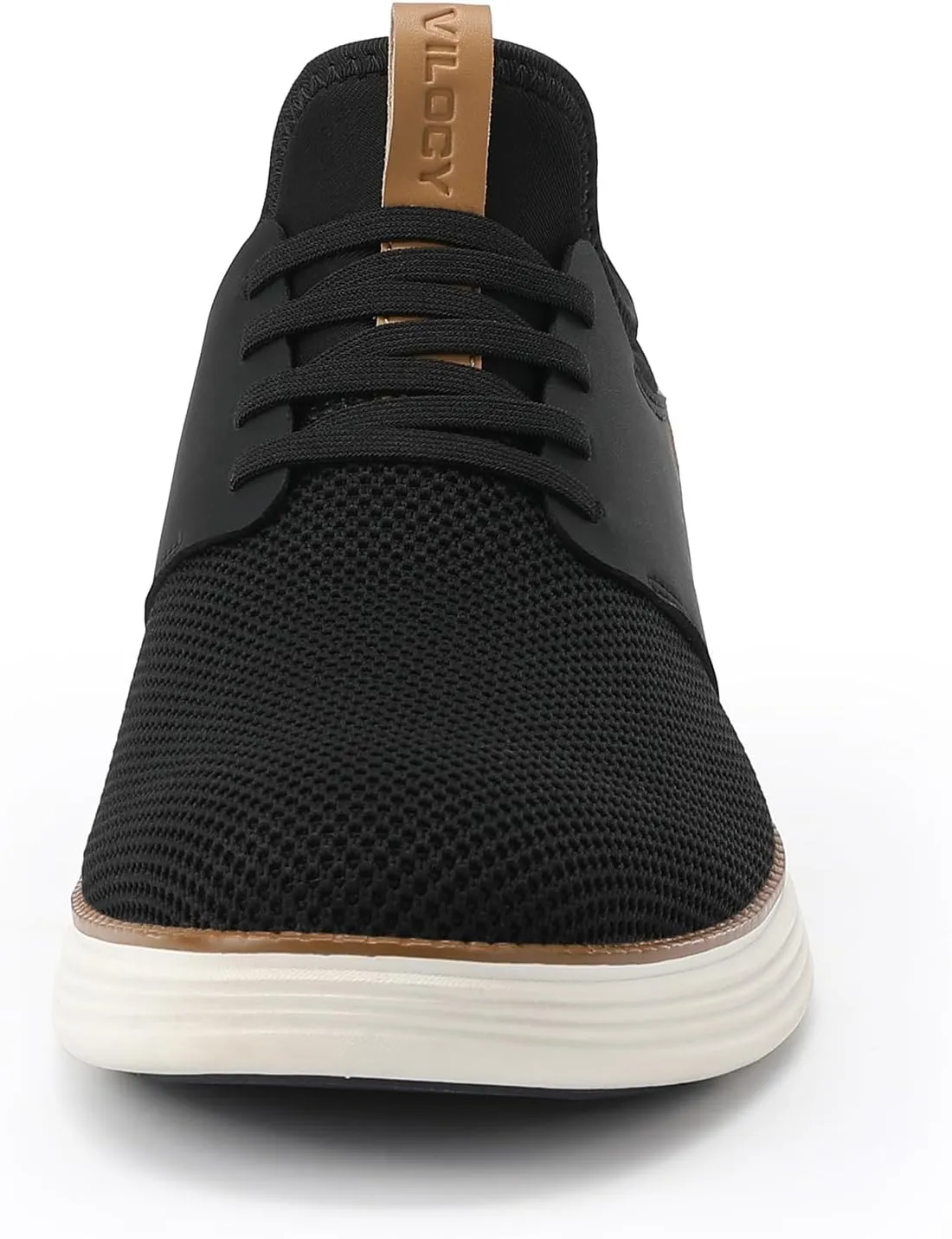 VILOCY Mens Slip On Casual Dress Shoes Hands Free Fashion Sneakers Mesh Tennis Walking Work Shoes Comfortable Breathable Lightweight Non Slip