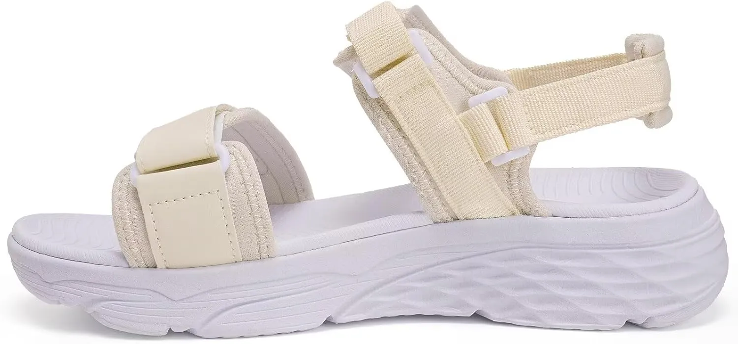 WateLves Womens-Sport-Sandals Outdoor Hiking Sandals with-Arch-Support Comfortable Webbing-Water-Athletic Beach-Sandals for Travel-Walking-Trekking-Camping