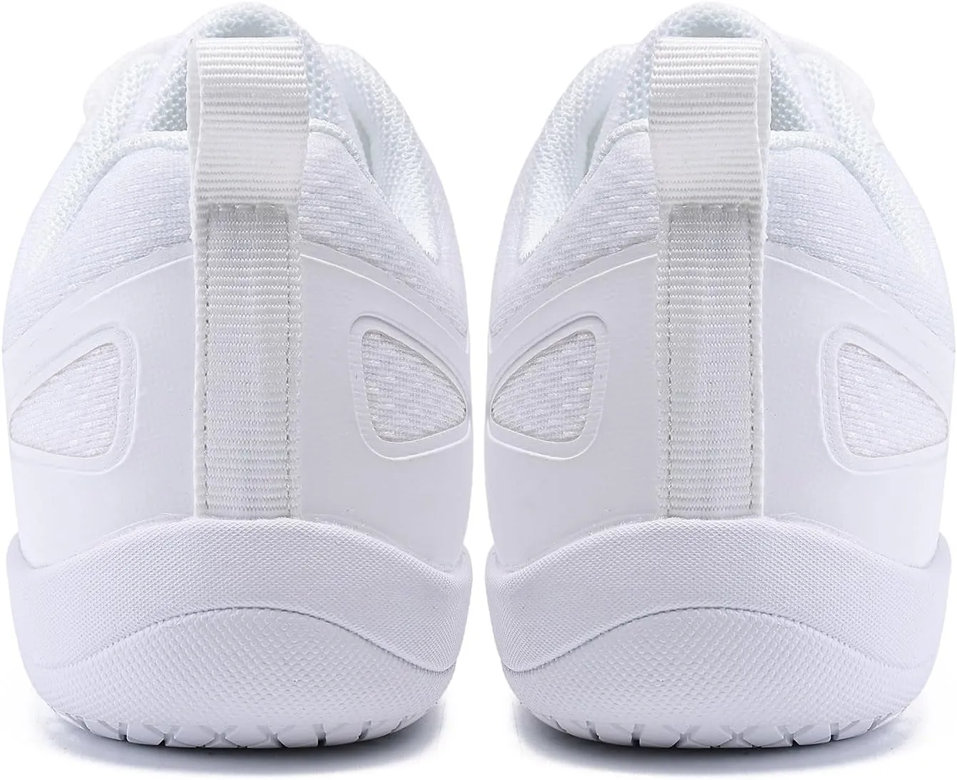 White Cheer Shoes for Girls Womens cheer shoes Youth girls Cheerleading shoes Competition Gear Dance Tennis Sports Training Athletic Comfortable Flats Breathable Soft kids cheer sneakers