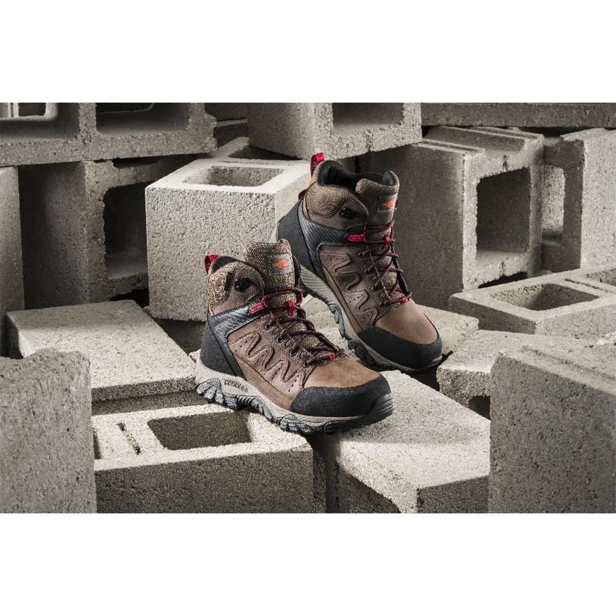 Windoc Waterproof Steel Toe Mid Men's Construction Boot, Rye, 10