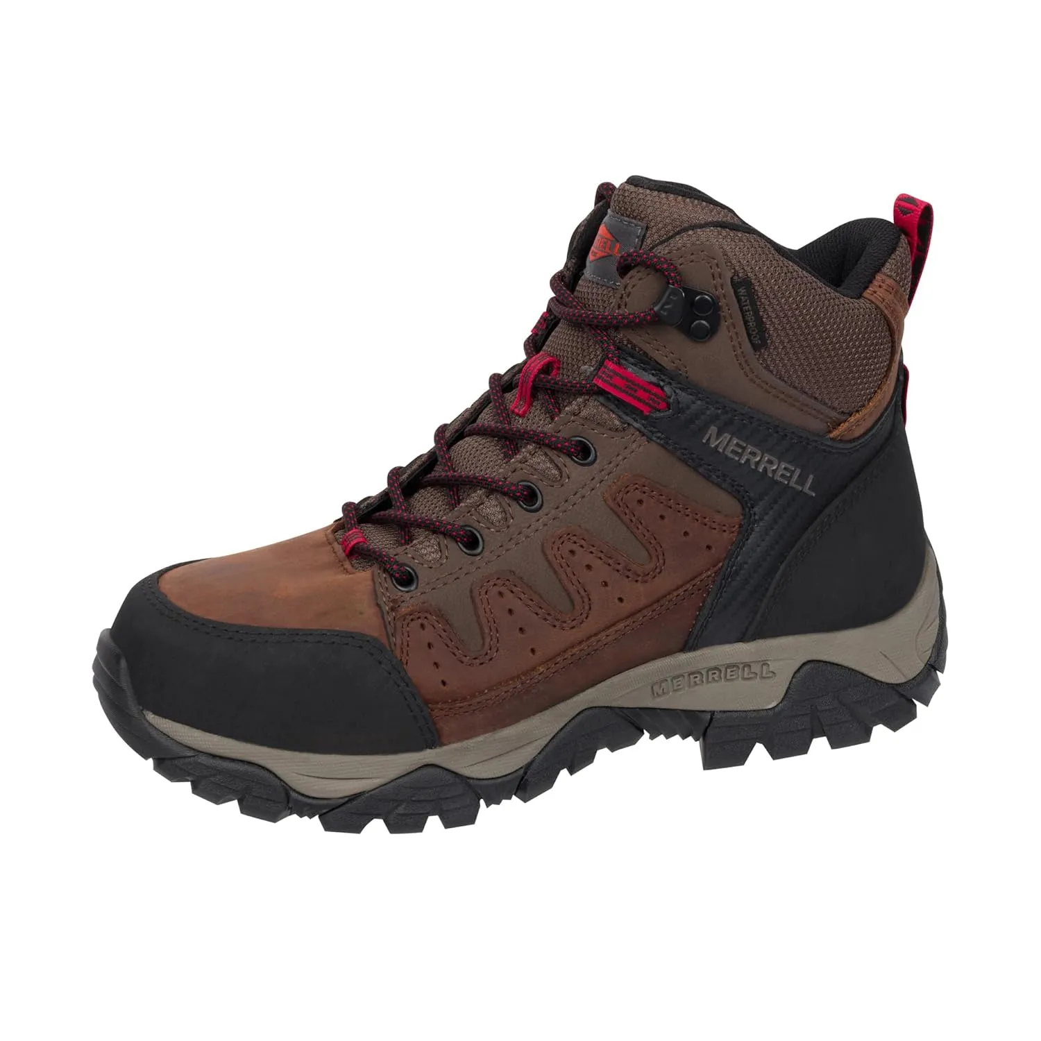 Windoc Waterproof Steel Toe Mid Men's Construction Boot, Rye, 8.5