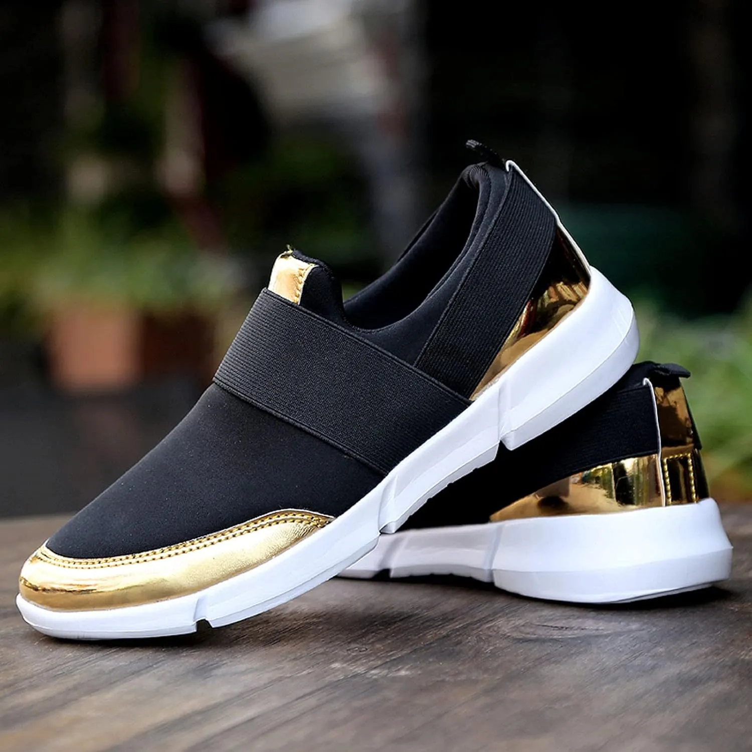 Women Casual Shoes Flats Lightweight Low Top Unlaced Mesh Fashion Sneakers Athletic Walking Shoes for Women Adult