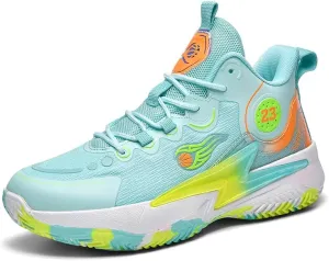 Womens Mens Basketball Shoes Breathable Comfortable Lightweight Fashion Athletic Sneakers Non Slip Outdoor Sport Shoe for Unisex