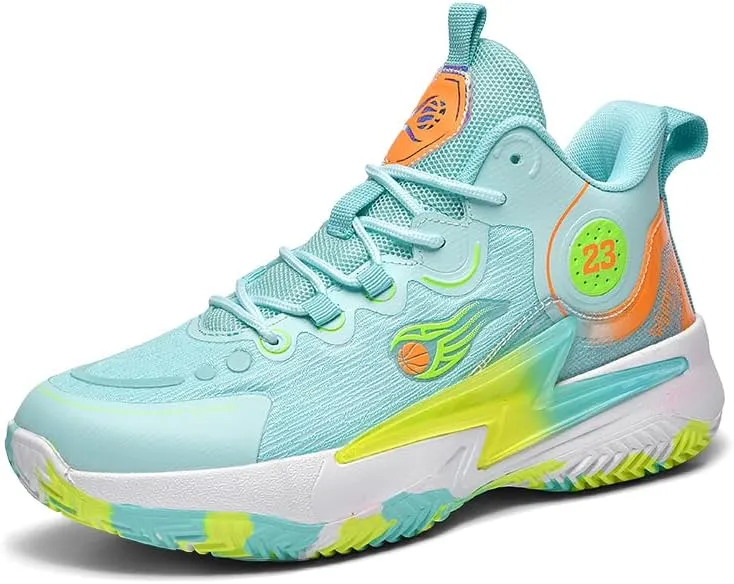 Womens Mens Basketball Shoes Breathable Comfortable Lightweight Fashion Athletic Sneakers Non Slip Outdoor Sport Shoe for Unisex