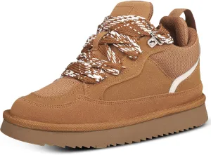 Women's Suede Sneakers Fashion Lace-up Sneakers for Women Casual Comfortable Anti-Slip Outdoor Walking Shoes
