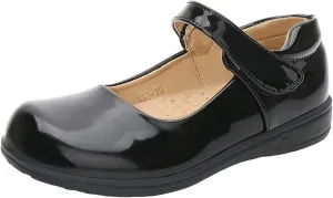 WUIWUIYU Little Big Girls Performance School Uniform Dress Mary Jane Flats Shoes